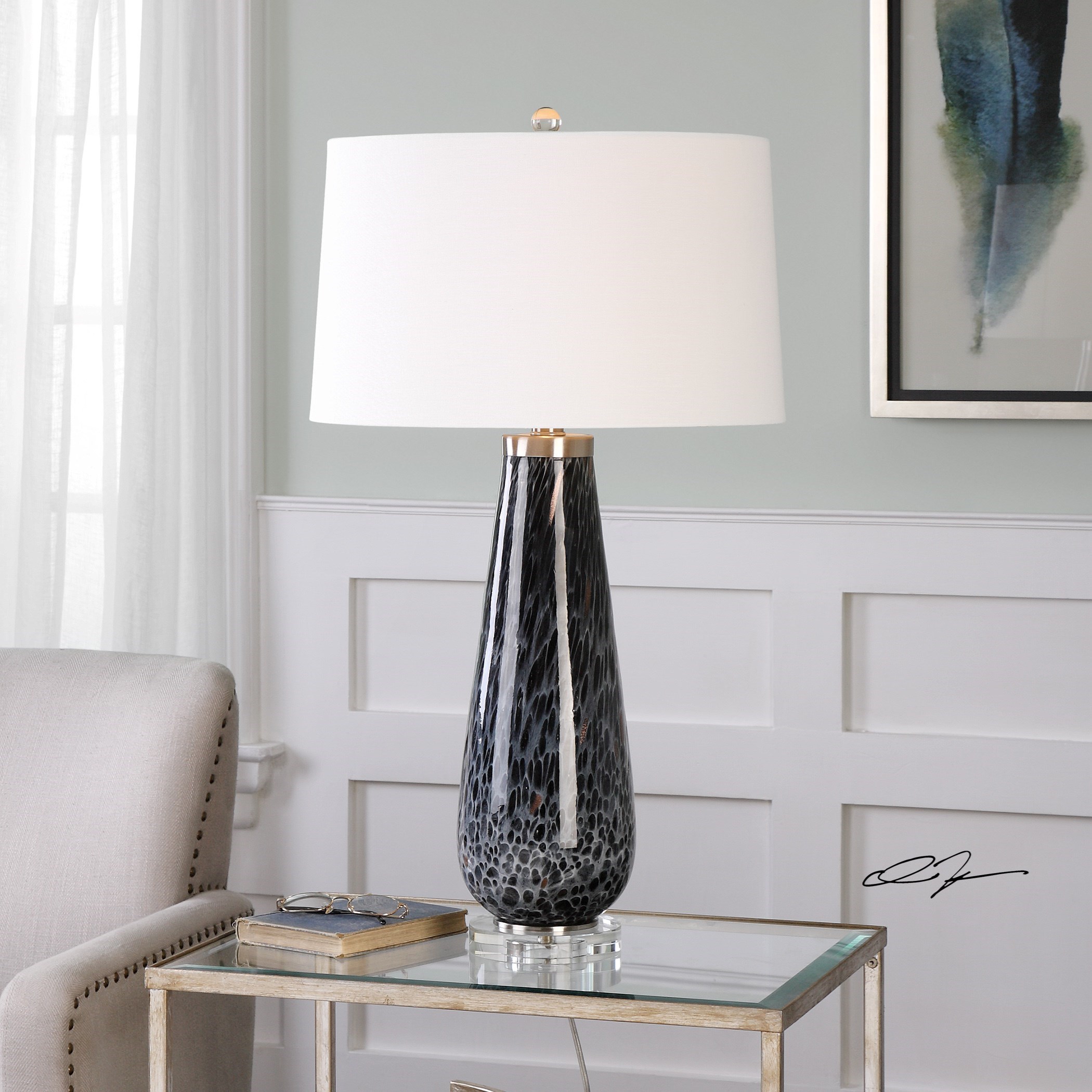 Uttermost Table Lamps Marchiazza Table Lamp | Sheely's Furniture